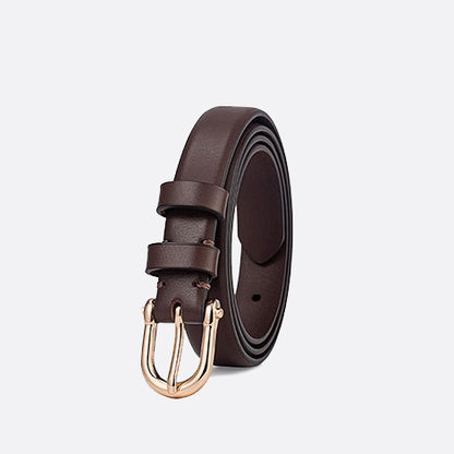 Tomorrow Closet Women's genuine cowhide leather belt