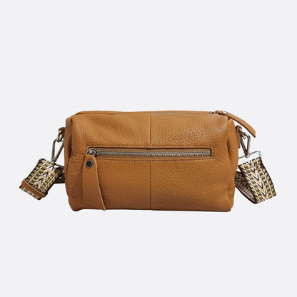 Women's genuine cowhide leather handbag Almo design