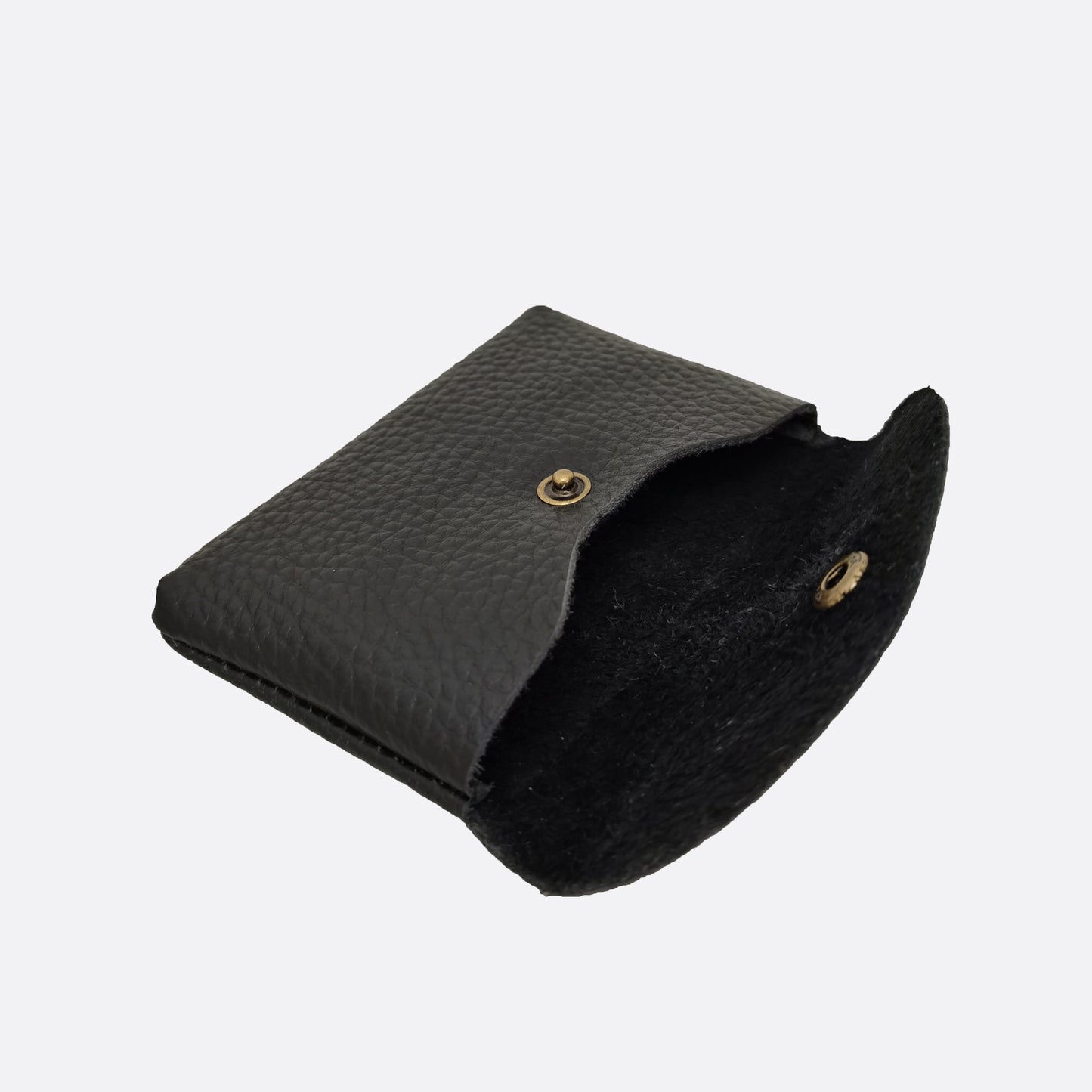 Women's and Men's unisex cowhide leather pouch envelope design