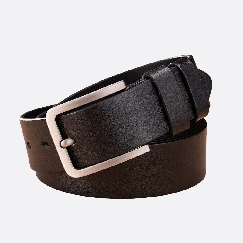 Tomorrow Closet Men's genuine cowhide leather belt